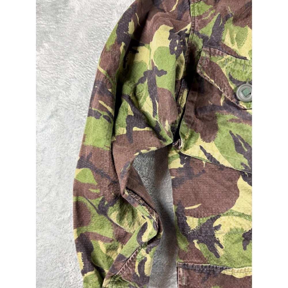 British Camouflage DPM Shirt Jacket Coat Military Army 180/112 Smock Combat 90s - Picture 4 of 11